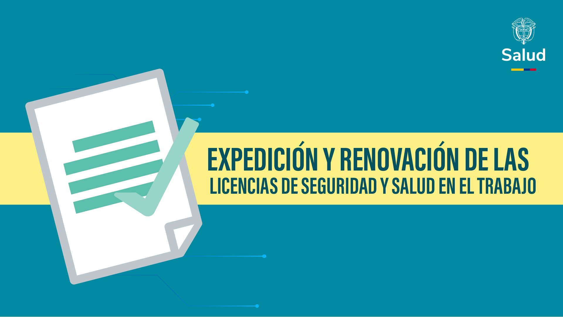 Trámite de licencias de seguridad y salud en el trabajo